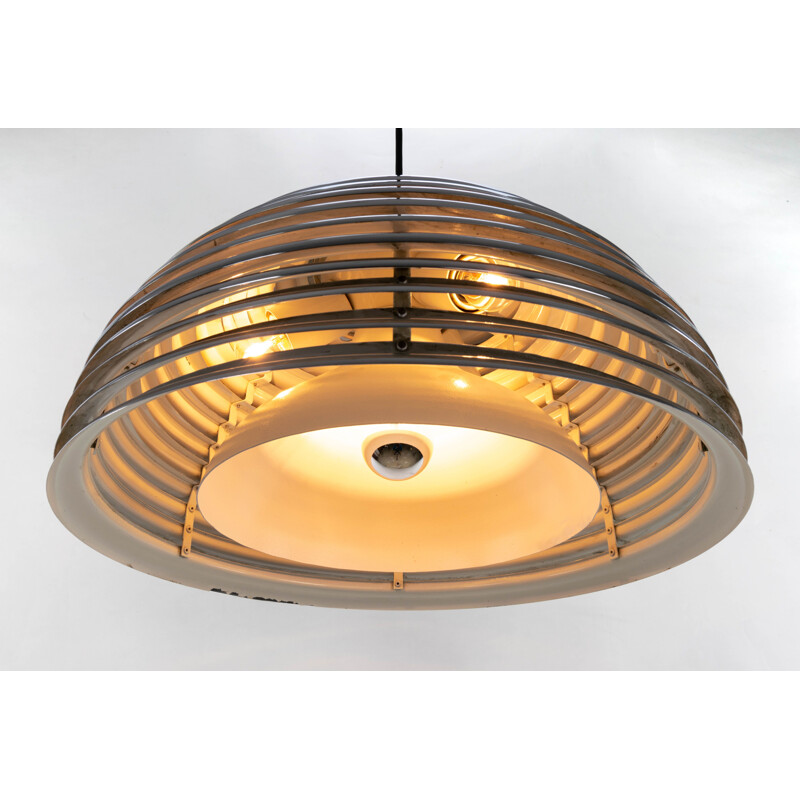 German vintage Saturno pendant lamp by Kazuo Motozawa for Staff, 1972