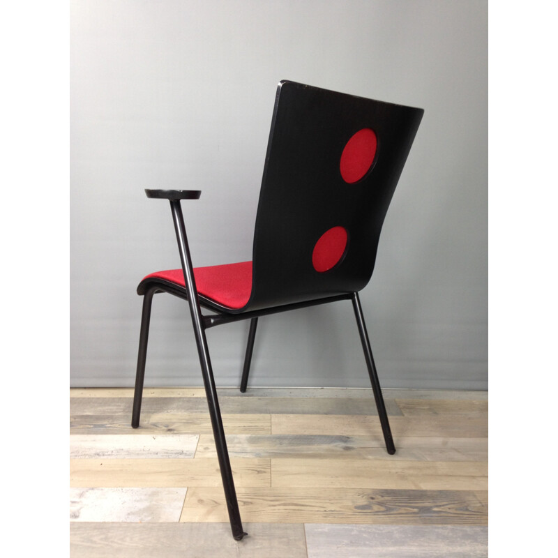  Vintage office armchair Occhio by Roel Vandebeek for Drisag