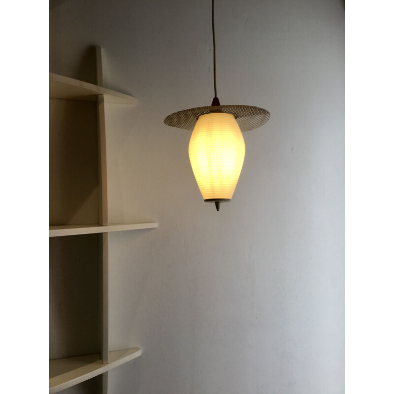 Vintage dutch hanging lamp by Pilastro