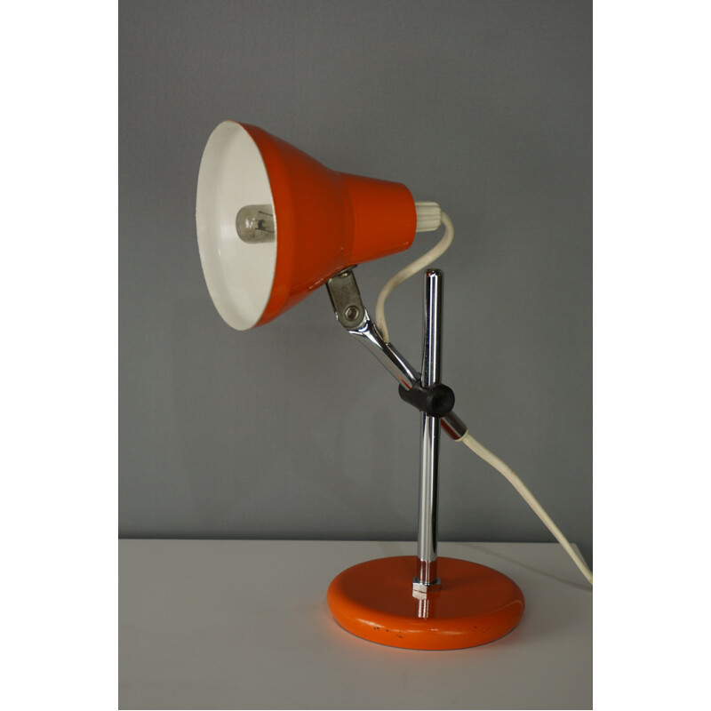 Vintage articulated metal lamp, 1960s