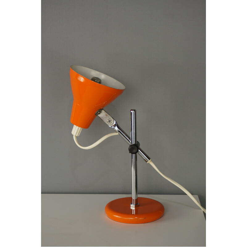 Vintage articulated metal lamp, 1960s