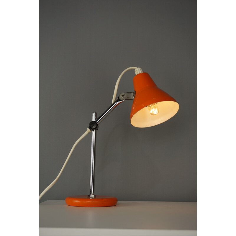 Vintage articulated metal lamp, 1960s