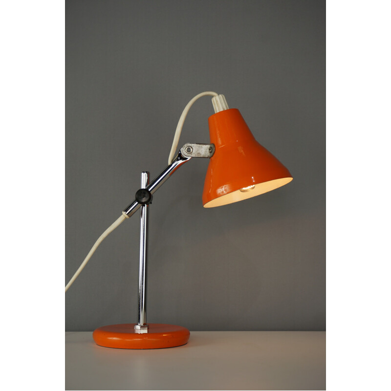 Vintage articulated metal lamp, 1960s