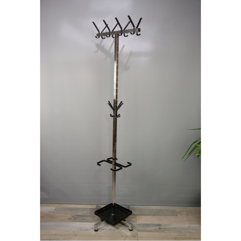 Vintage metal coat rack, 1950s