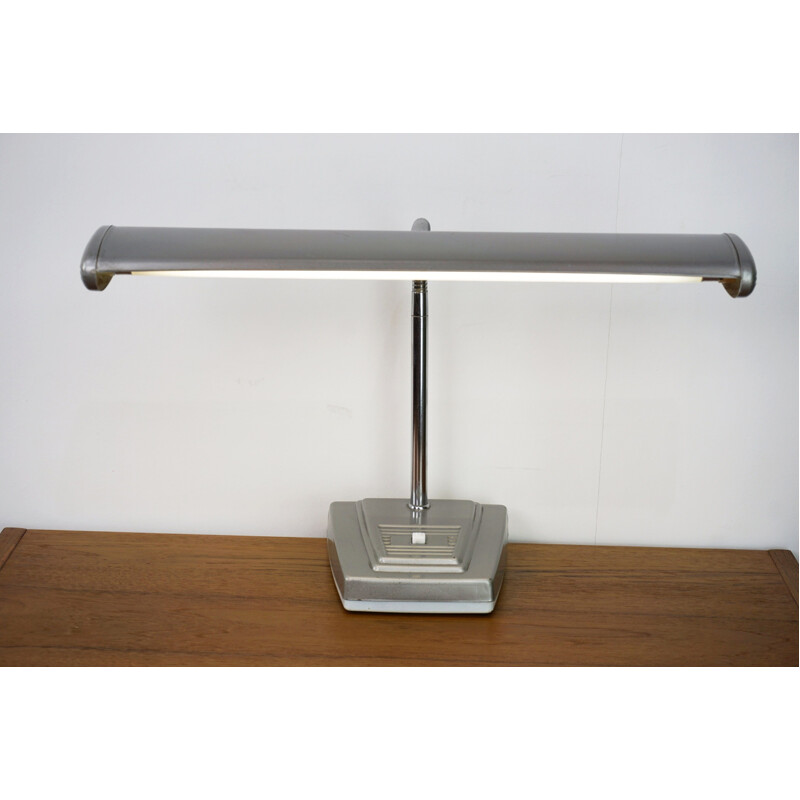 Vintage metal desk lamp, 1950s