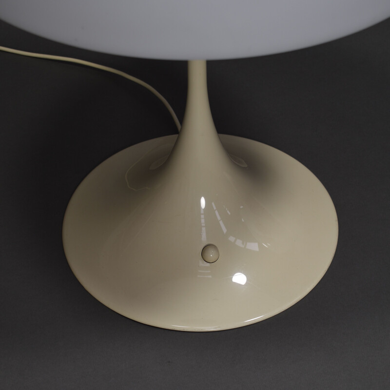 Pair of vintage Panthella tables lamps by Verner Panton for Louis Poulsen, Denmark, 1971