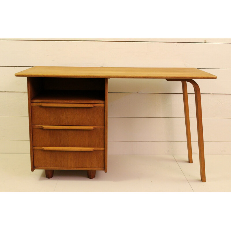 Pastoe desk in wood, Cees BRAAKMAN - 1960s