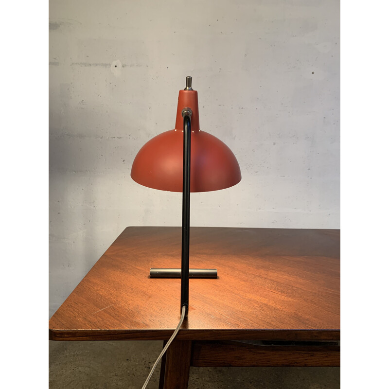 Lampe de bureau vintage de Jan Hoogervorst pour Anvia, 1950