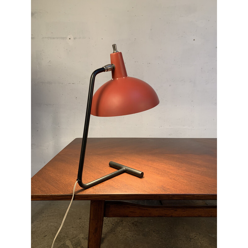 Lampe de bureau vintage de Jan Hoogervorst pour Anvia, 1950