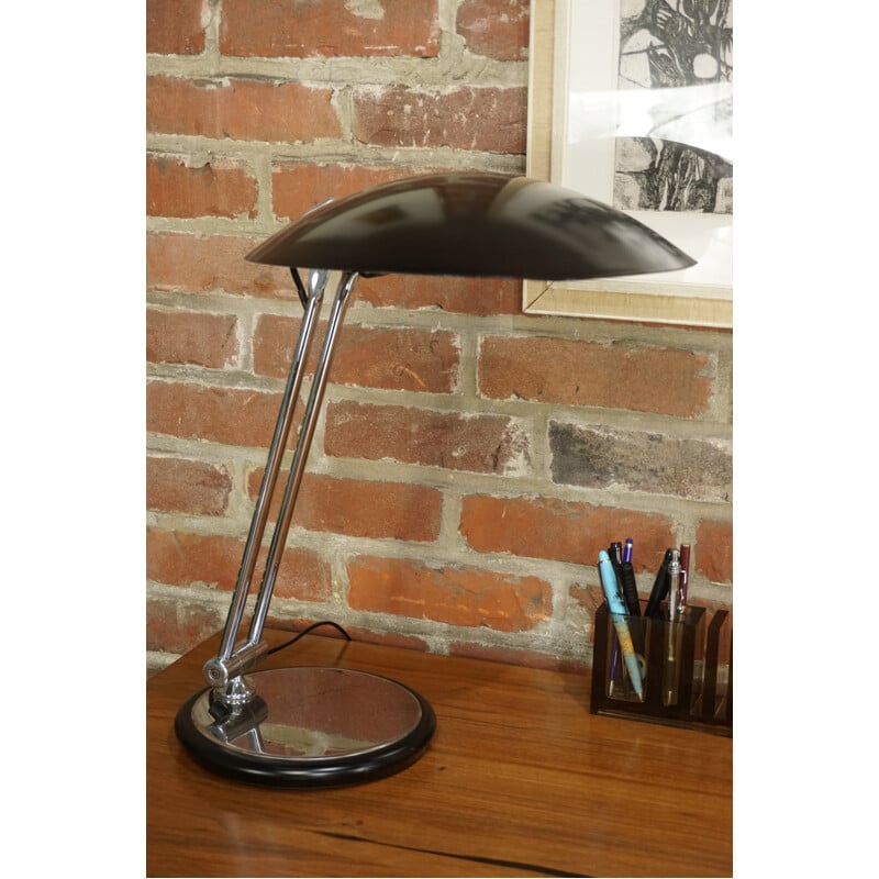 Vintage articulated lamp by Aluminor