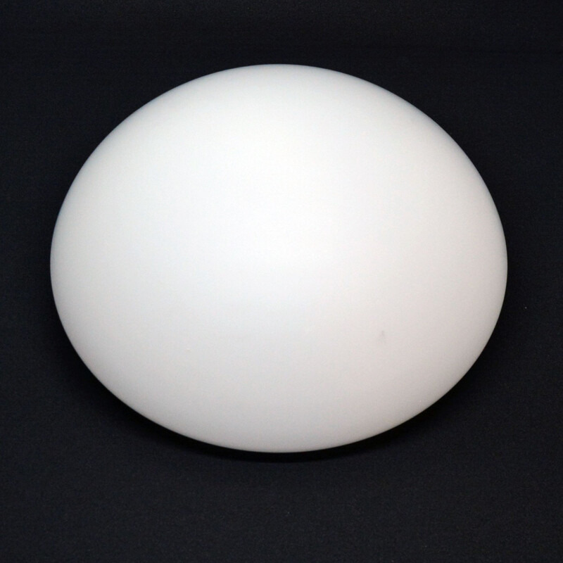 Vintage HP Leuchten white spherical ceiling, Germany 1970