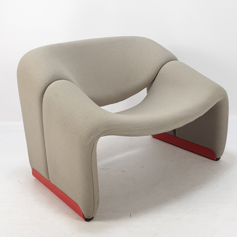 Vintage Model F598 Lounge Chair by Pierre Paulin for Artifort, 1980s