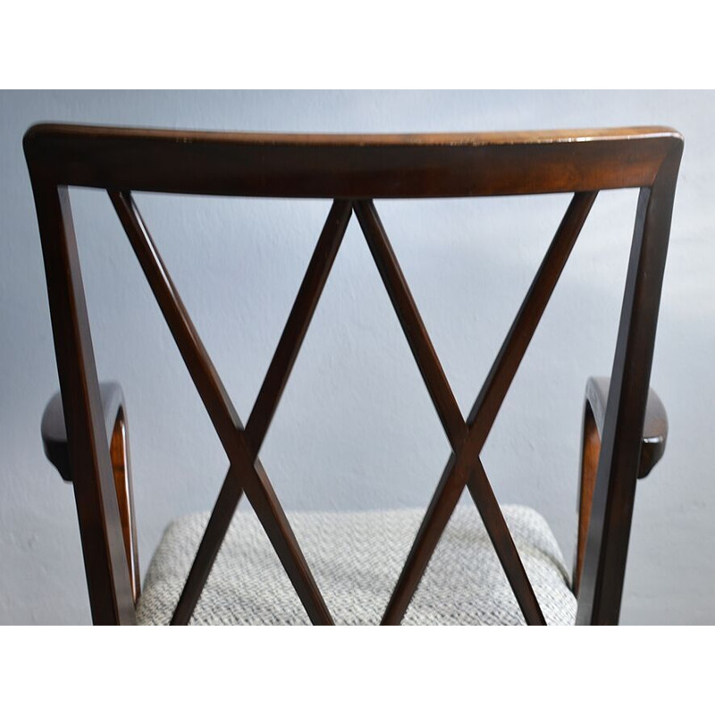 Set of 2 vintage dining chairs by Abraham A. Patijn