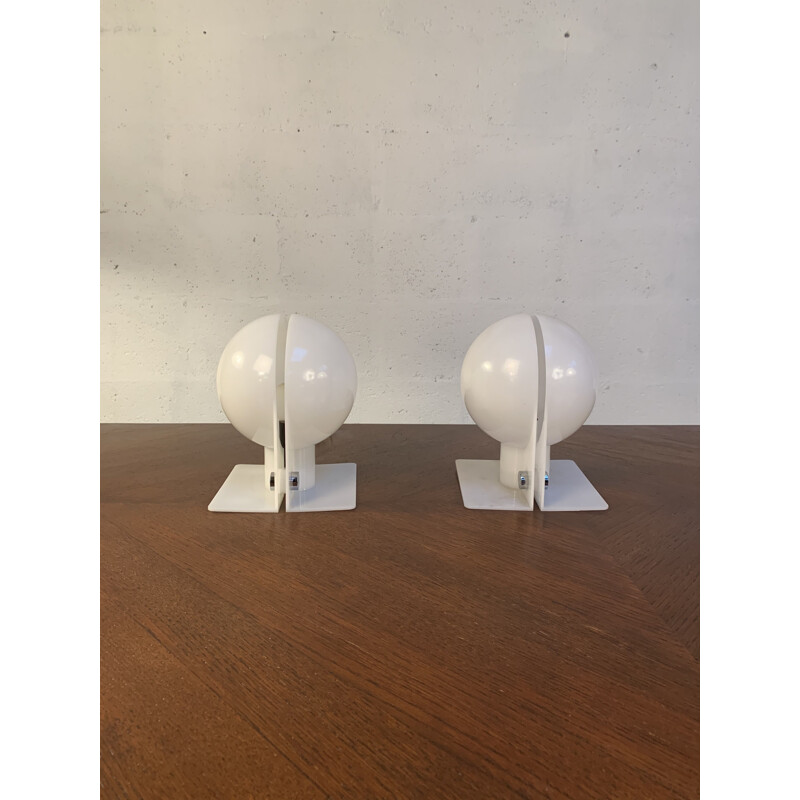 Pair of vintage SIRIO lamps by Guzzini