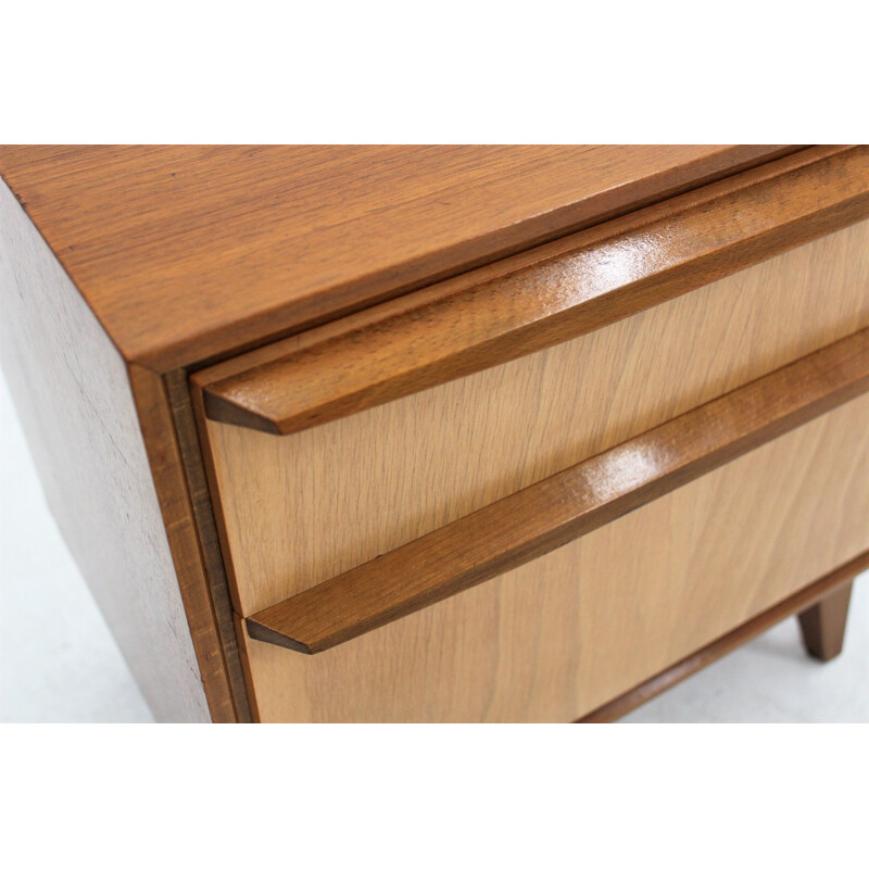 Vintage teak nightstands, 1960s