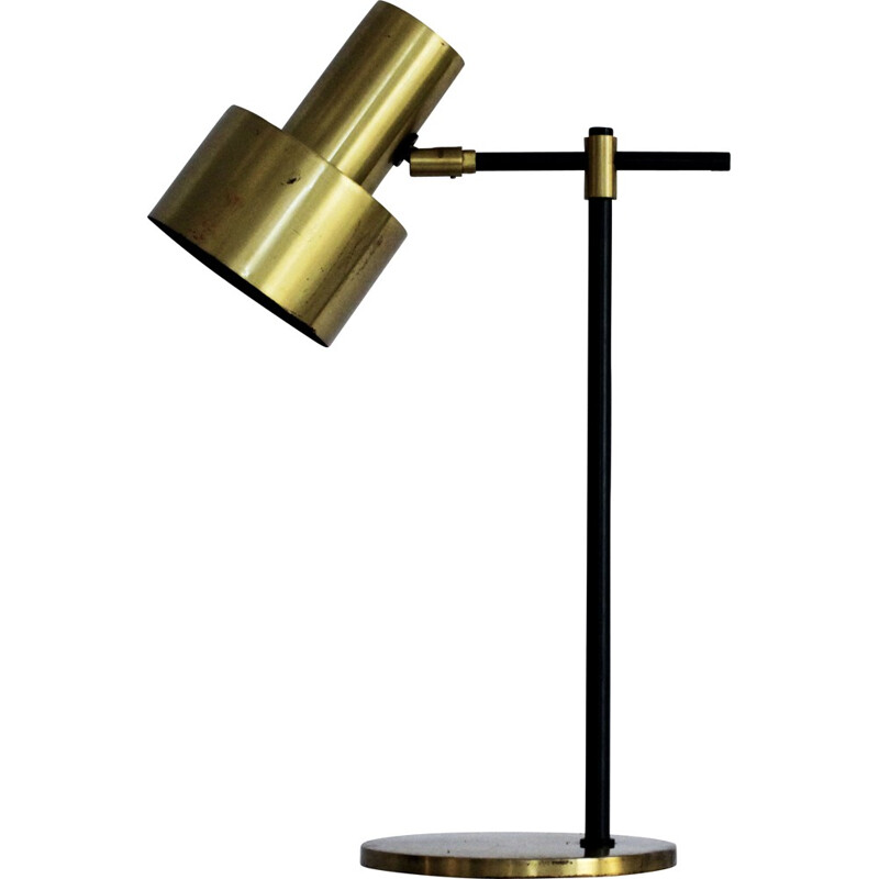 Fog & Morup Danish lamp in brass, Jo HAMMERBORG - 1960s