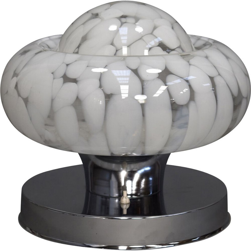 Murano glass vintage table lamp, Italy, 1970s