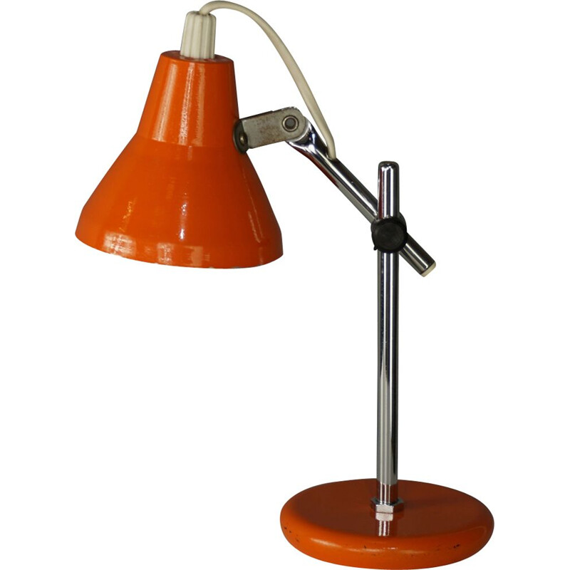Vintage articulated metal lamp, 1960s