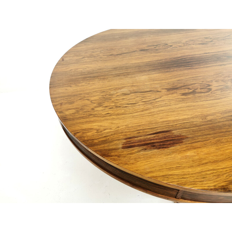 Rosewood vintage dining table by Robert Heritage for Archie Shine, 1960s