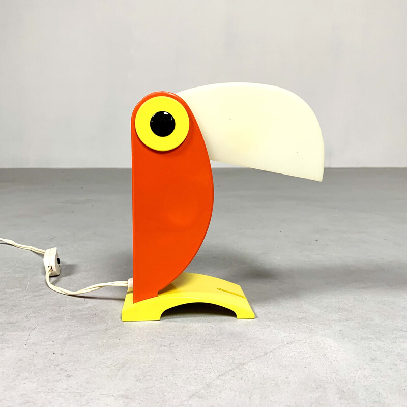 Lampe de table Vintage "Toucan" par Old Timer Ferrari, 1960