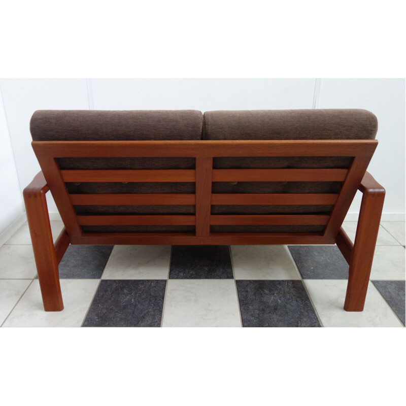 vintage Danish Teak 2 seat sofa 1960s