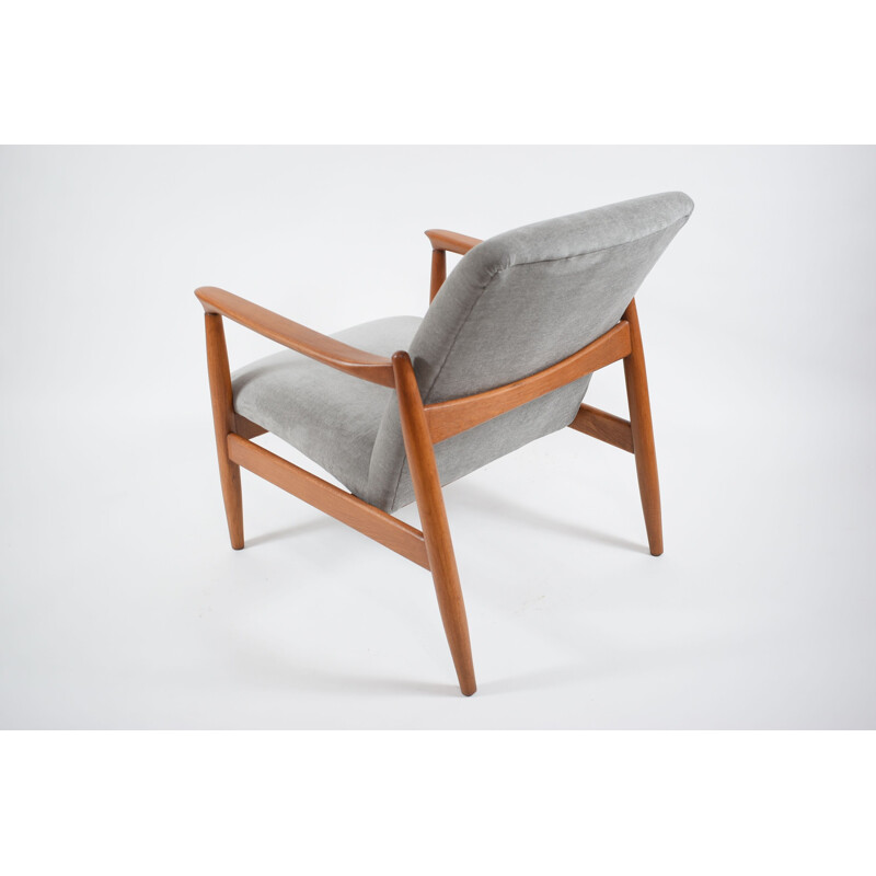 Vintage  polish armchair GFM-64 by E. Hom, 1960s