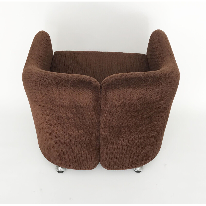 Vintage PS 142 Armchair by Eugenio Gerli for Tecno, 1966