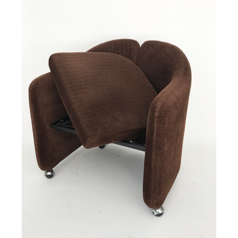 Vintage fauteuil PS 142 van Eugenio Gerli voor Tecno, 1966