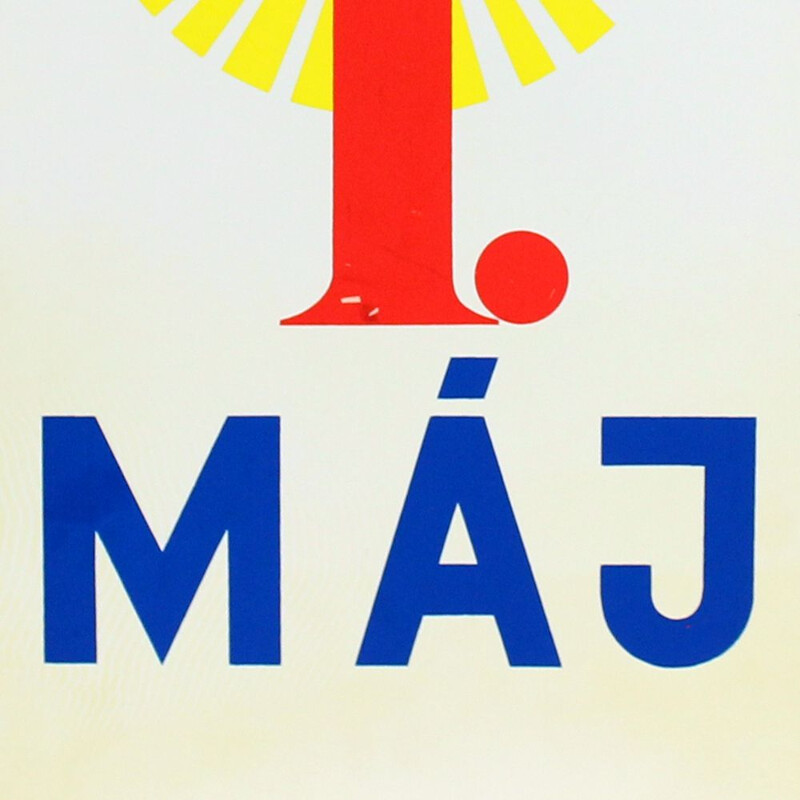 Vintage Wall Art From Communist Era, Czechoslovakia, 1960