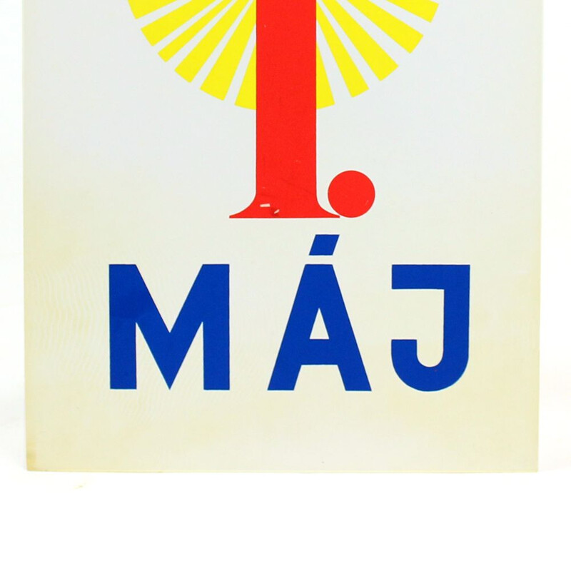 Vintage Wall Art From Communist Era, Czechoslovakia, 1960