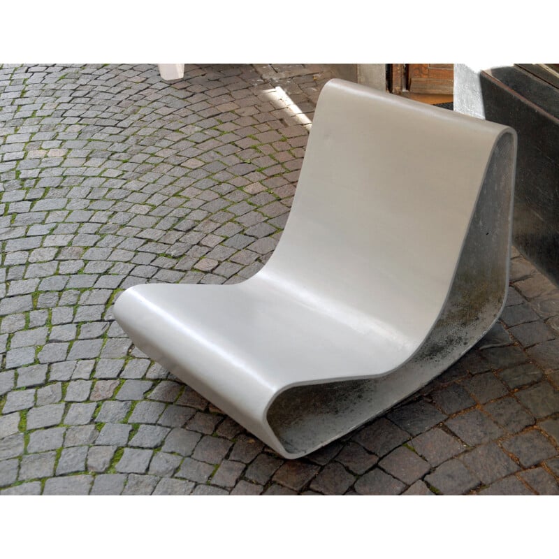 Eternit "Loop" armchair, Willy GUHL - 1954