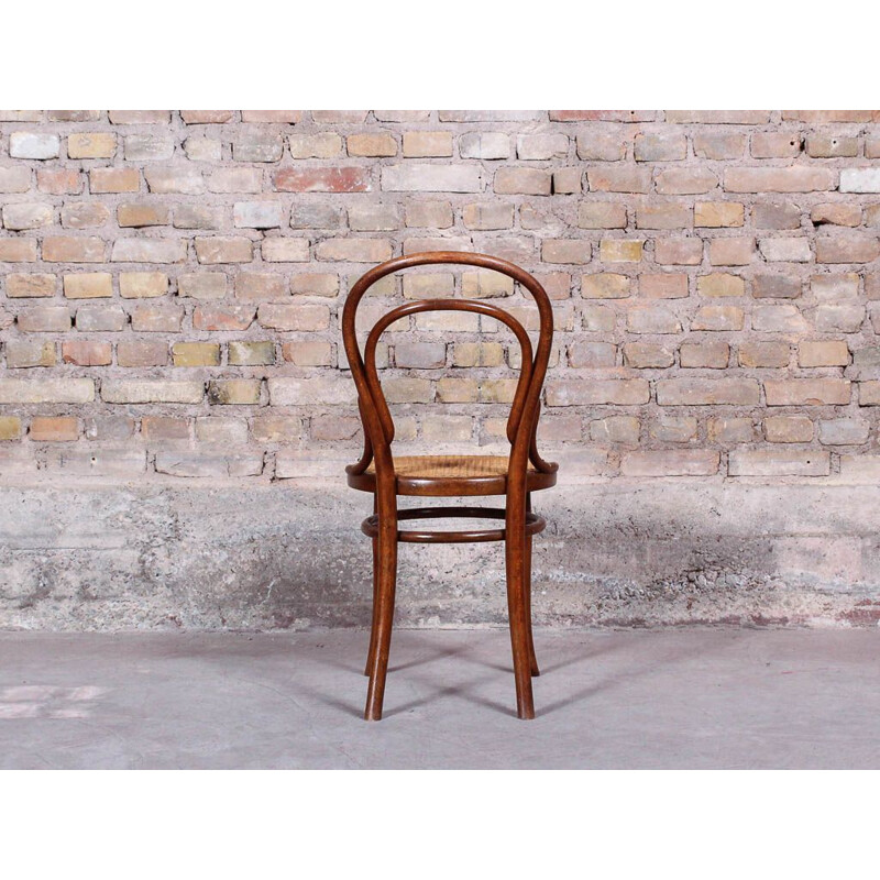Chair N .14 by Michael Thonet for Thonet, curved beech cane seat, Austria, circa 1859