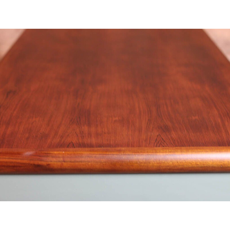 Table basse vintage scandinave rectangle en palissandre, 1965