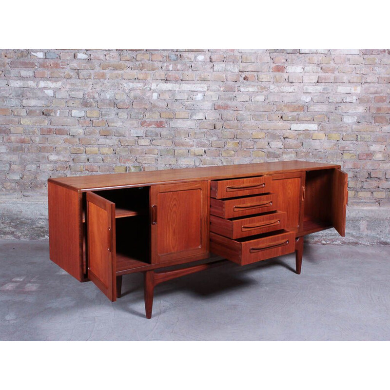 Vintage Scandinavian teak sideboard n 213 by IB Kofod-Larsen for G-Plan, 1960