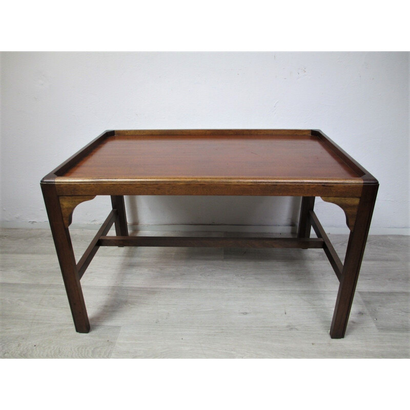 Vintage coffee table in mahogany, United Kingdom, 1960s