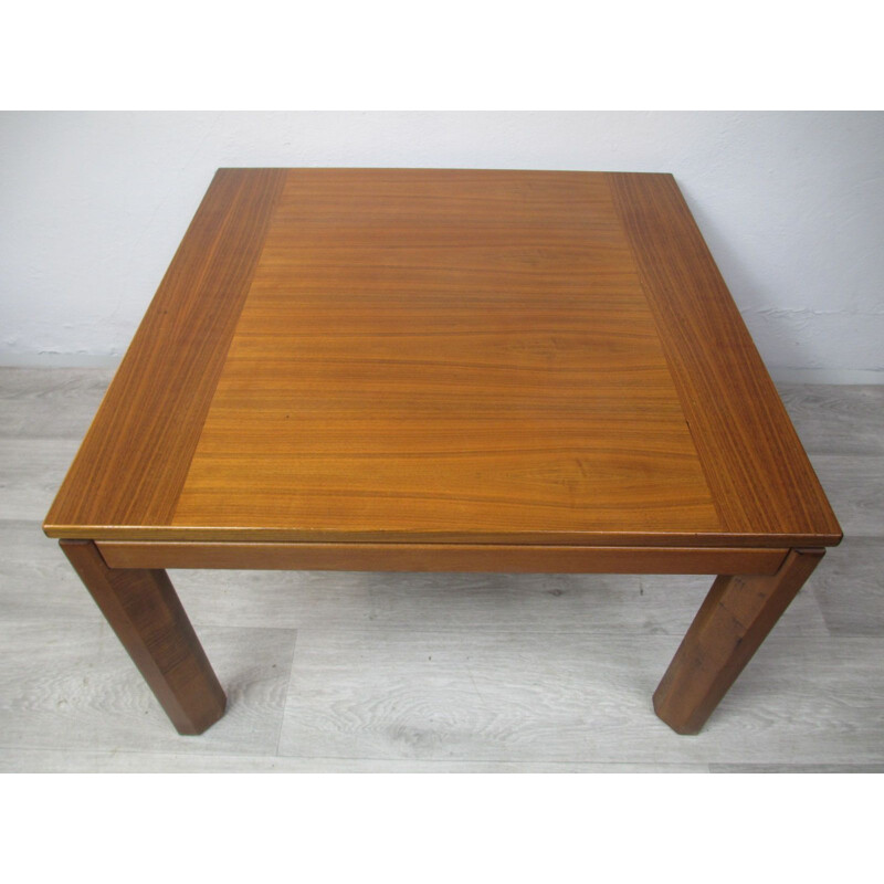 Mesa de café Vintage veneer, 1970