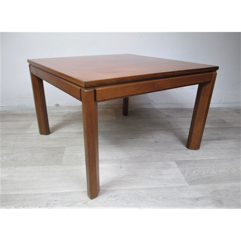 Mesa de café Vintage veneer, 1970