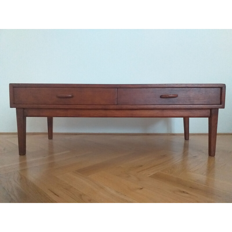 Vintage chest of drawers or TV Rack, Denmark, 1970s