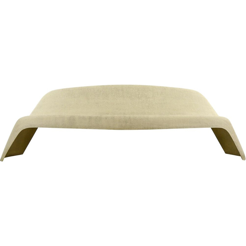 Vintage Freeform Garden Bench in Fiberglas by Walter Ppst for Wilkhahn, Germany, 1960