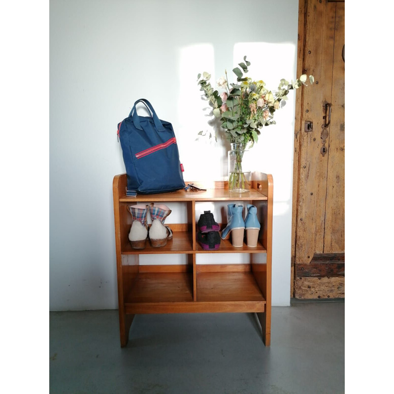 Vintage wooden shelves 1960