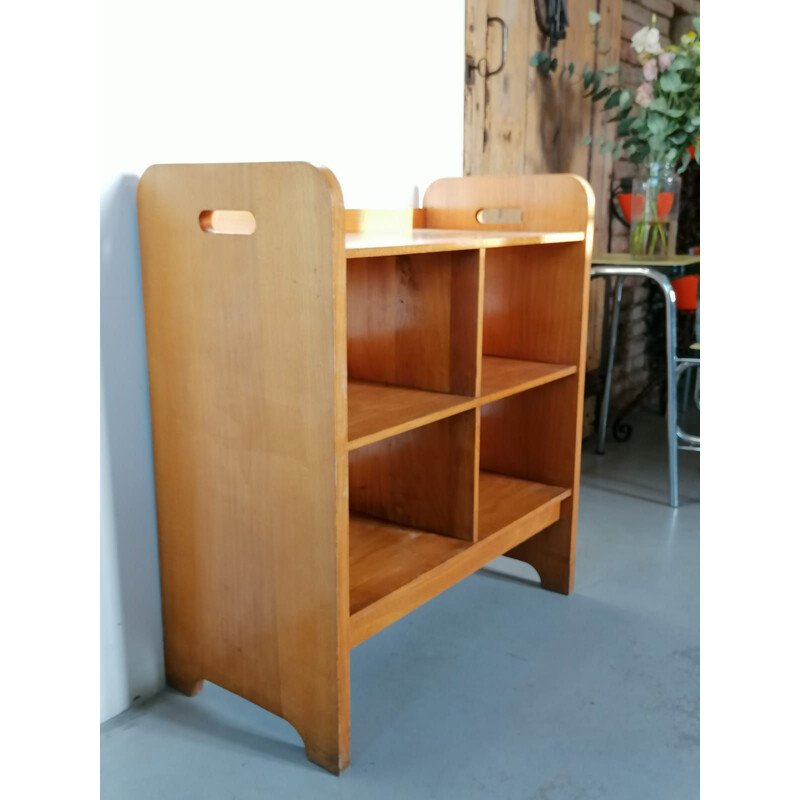 Vintage wooden shelves 1960