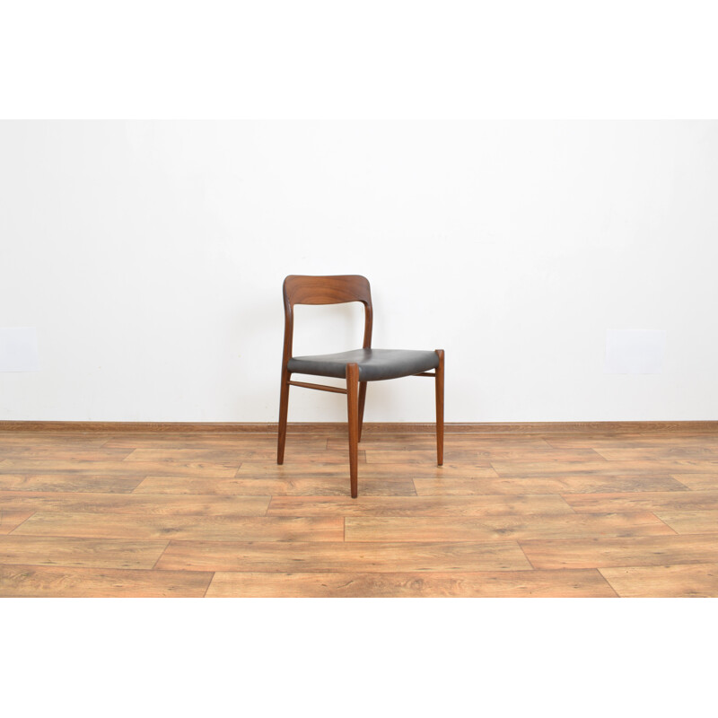 Pair of Danish teak chairs by Niels Otto Møller for J. L. Møller, 1960s