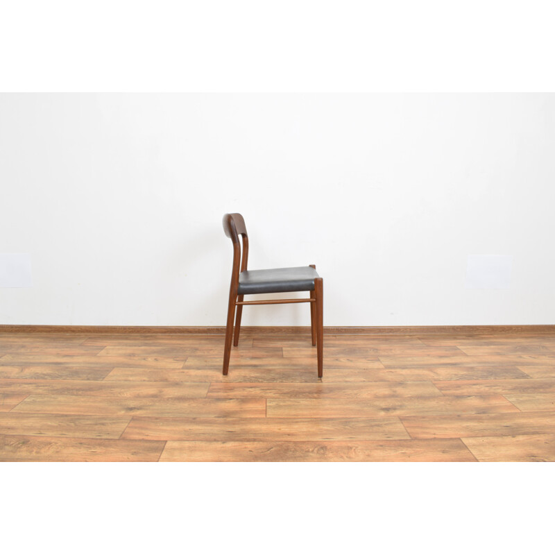 Pair of Danish teak chairs by Niels Otto Møller for J. L. Møller, 1960s