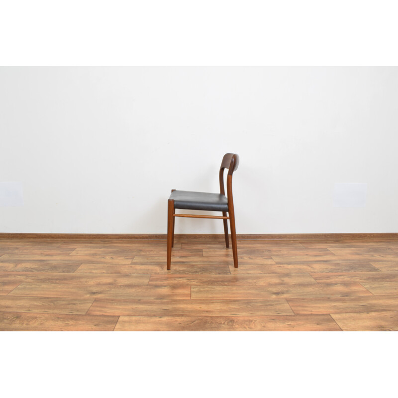 Pair of Danish teak chairs by Niels Otto Møller for J. L. Møller, 1960s