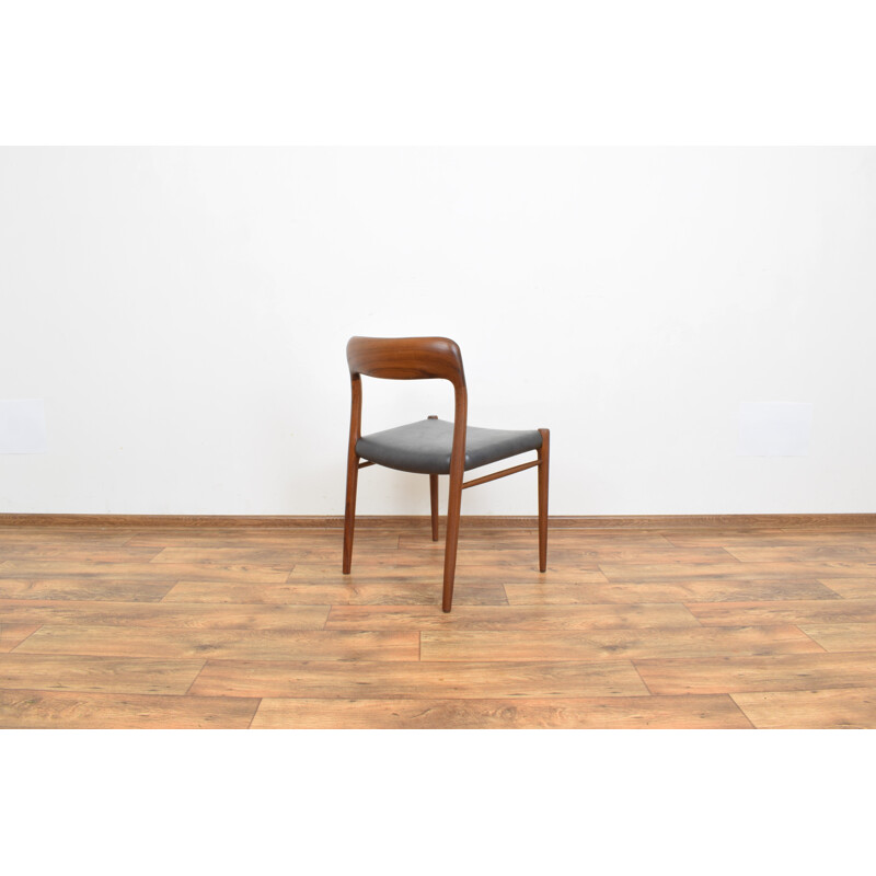 Pair of Danish teak chairs by Niels Otto Møller for J. L. Møller, 1960s