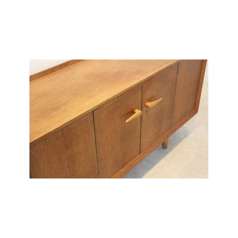 Vintage oak sideboard by Cees Braakman and A.A. Patijn for Ums Pastoe, 1950