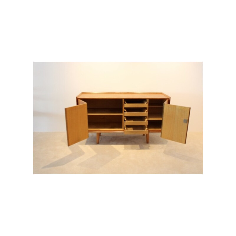 Vintage oak sideboard by Cees Braakman and A.A. Patijn for Ums Pastoe, 1950