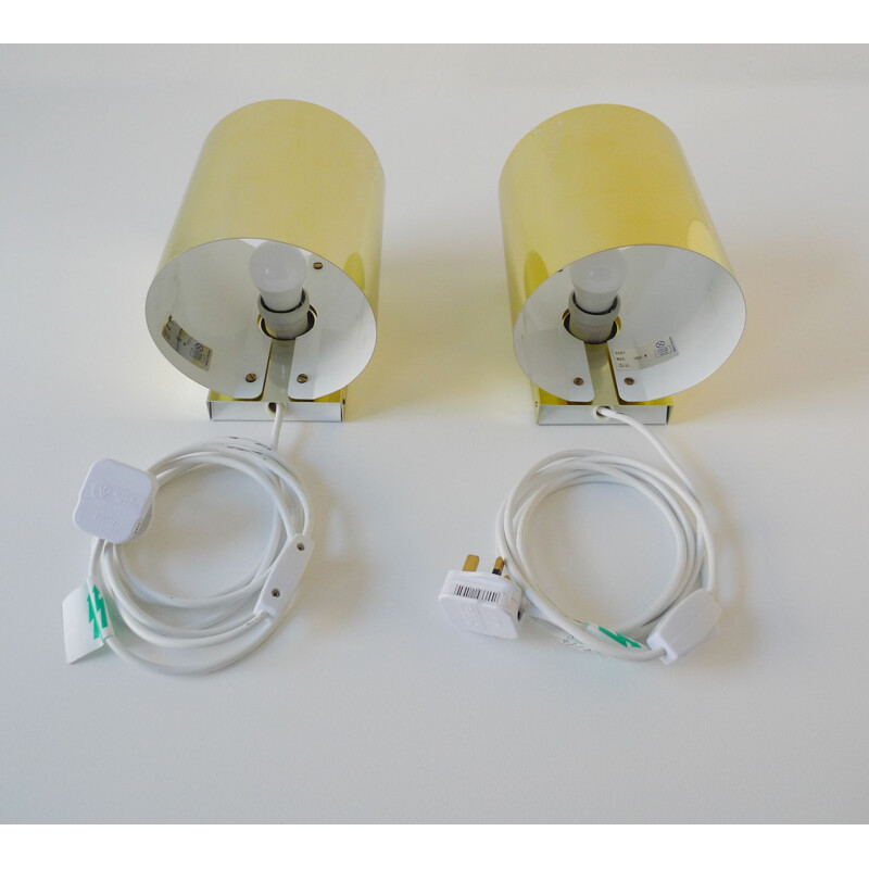 Pair of vintage "model 5607" wall lights by Ateljé Lyktan, 1970s