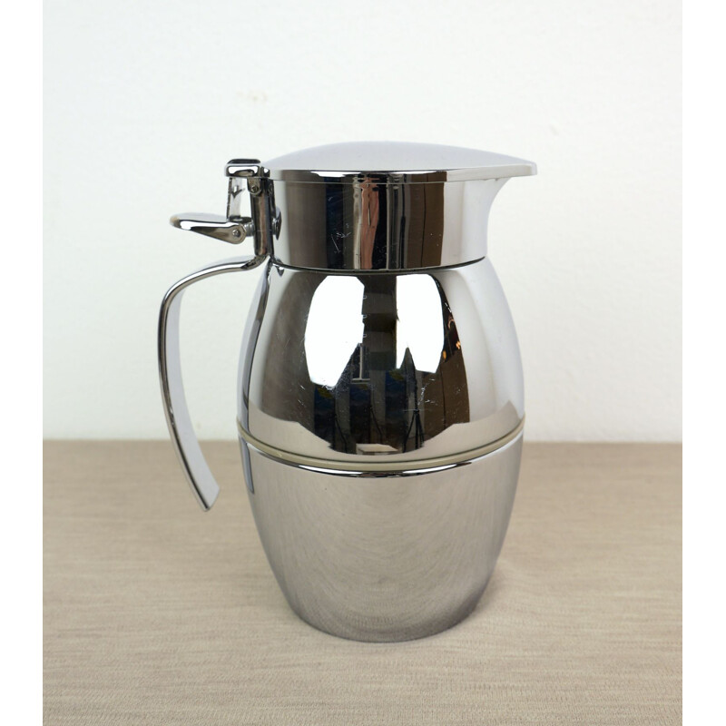 Vintage Silver Plated "Thermolord" Jug by Wolfgang von Wersin for Erhard & Söhne, Germany, 1950s