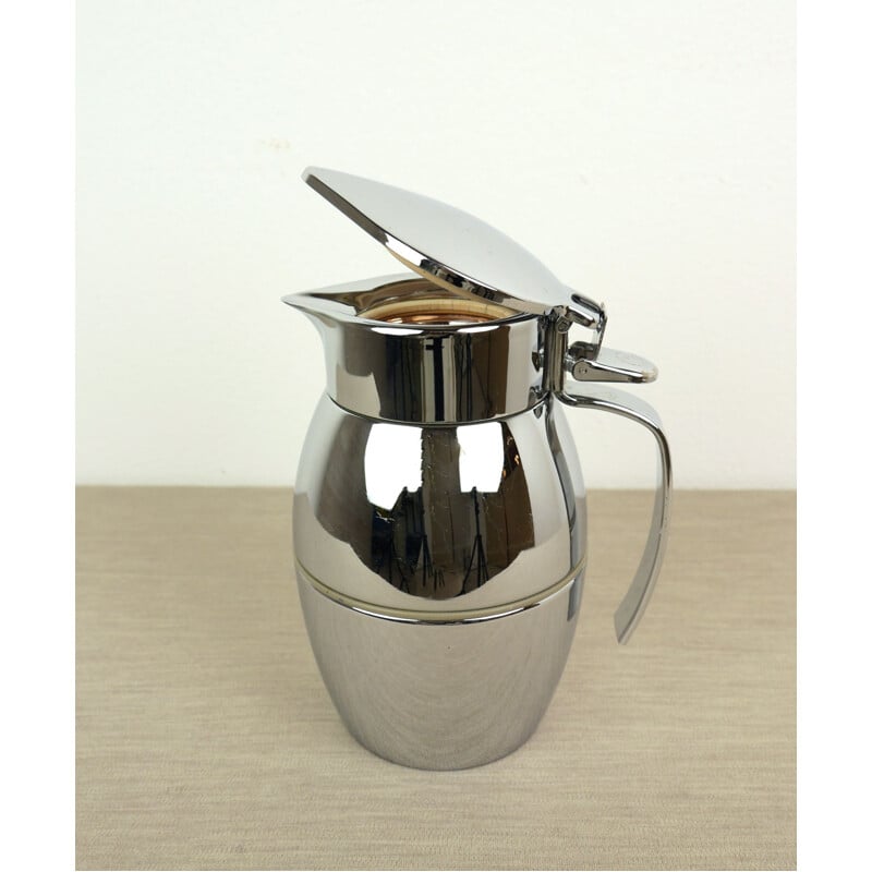 Vintage Silver Plated "Thermolord" Jug by Wolfgang von Wersin for Erhard & Söhne, Germany, 1950s